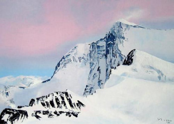 Zeitgenössisches Werk mit dem Titel « Himalayas 1 », Erstellt von GRACHOV VALERIY