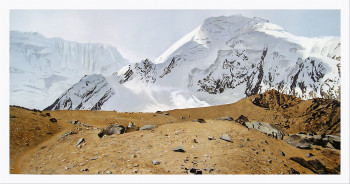 Zeitgenössisches Werk mit dem Titel « Peak of NKVD from shoulder of Peak of Korzhenevskaya », Erstellt von GRACHOV VALERIY