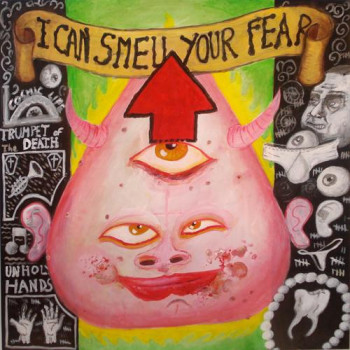 Zeitgenössisches Werk mit dem Titel « I can smell your fear », Erstellt von ER BR