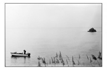 Zeitgenössisches Werk mit dem Titel « Pêcheur aux Sanguinaires », Erstellt von CUCCHI