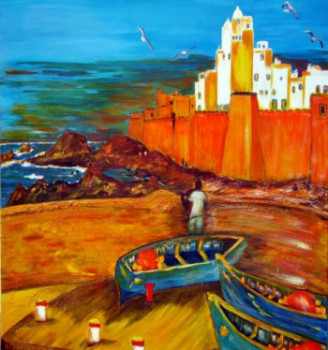 Zeitgenössisches Werk mit dem Titel « essaouira », Erstellt von HéLèNE COLENO