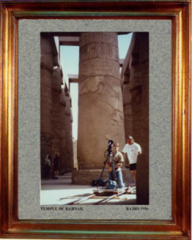 Zeitgenössisches Werk mit dem Titel « Egypte; Temple de Luxor 1996 », Erstellt von EMILE RAMIS