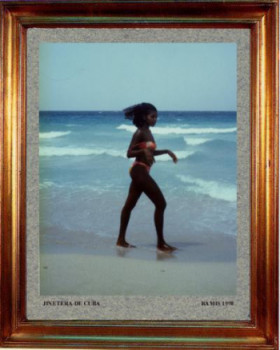 Cuba; Jinetera des plages 1998 Auf der ARTactif-Website