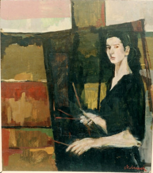 Zeitgenössisches Werk mit dem Titel « Autoportrait », Erstellt von CAROLE MELMOUX