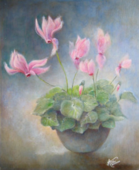 Cyclamens, Papillons... Auf der ARTactif-Website