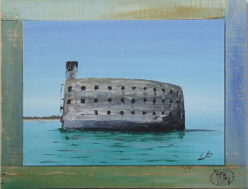 Zeitgenössisches Werk mit dem Titel « Boyard, le fort », Erstellt von LUDO