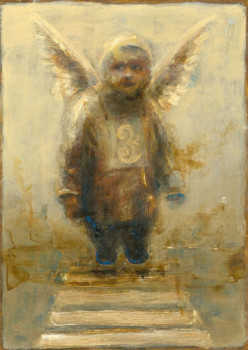 Zeitgenössisches Werk mit dem Titel « As Angel », Erstellt von MIREK