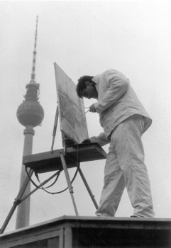 Zeitgenössisches Werk mit dem Titel « 1989 Am Alex », Erstellt von LAURENT TCHEDRY