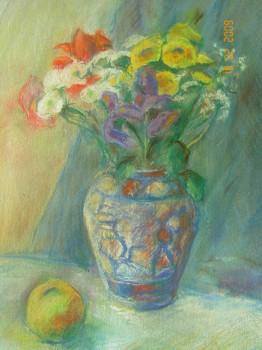 Zeitgenössisches Werk mit dem Titel « bouquet », Erstellt von ANNE-SOPHIE LAIMé