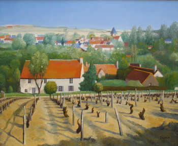 Zeitgenössisches Werk mit dem Titel « Sancerrois », Erstellt von MARCEL DUMAS