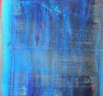 Zeitgenössisches Werk mit dem Titel « blue shadow », Erstellt von MARIE RAMBAUD