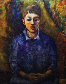 Zeitgenössisches Werk mit dem Titel « "Portrait de Marie Christine" », Erstellt von JEAN PIERRE HARIXCALDE