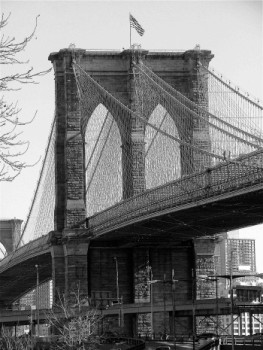 Zeitgenössisches Werk mit dem Titel « Brookling bridge », Erstellt von PHILIPPE CHAISNé