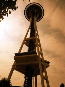 Zeitgenössisches Werk mit dem Titel « space needle », Erstellt von PHILIPPE CHAISNé