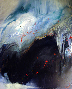 Zeitgenössisches Werk mit dem Titel « Stalactites », Erstellt von BéRANGèRE FAYARD