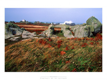 Zeitgenössisches Werk mit dem Titel « ouessant », Erstellt von FABRICE MILOCHAU