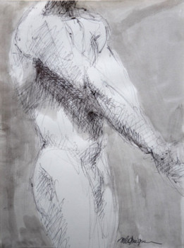Zeitgenössisches Werk mit dem Titel « Buste 1 », Erstellt von MARIE LAURE GUEGUEN