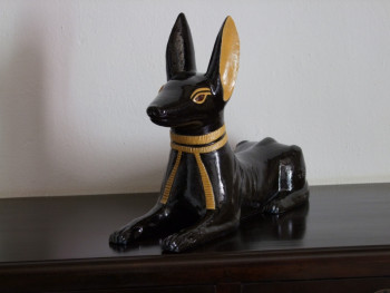 Zeitgenössisches Werk mit dem Titel « Anubis », Erstellt von XAVIER JARRY-LACOMBE