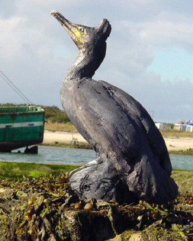 Zeitgenössisches Werk mit dem Titel « Cormoran », Erstellt von JOANNA HAIR