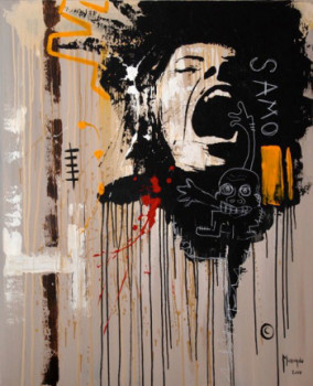 Zeitgenössisches Werk mit dem Titel « Jean-Michel Basquiat », Erstellt von PATRICE MURCIANO