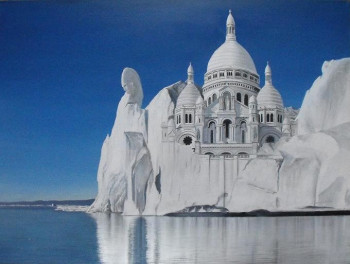 Zeitgenössisches Werk mit dem Titel « sacré coeur », Erstellt von FRéDéRIC ANDRES