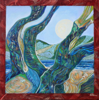 Zeitgenössisches Werk mit dem Titel « Arbres à la mer. Aubres à la mar. Mai 2010. », Erstellt von CAVATORE GUI