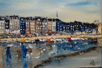 Zeitgenössisches Werk mit dem Titel « honfleur », Erstellt von PATE