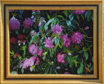 Zeitgenössisches Werk mit dem Titel « Rhodos en liberté », Erstellt von MIKELA