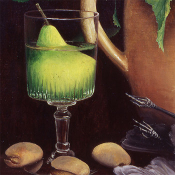 Zeitgenössisches Werk mit dem Titel « Nature morte d'automne (détail) », Erstellt von JOEL RIVIERE