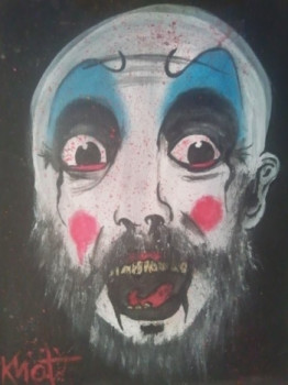 Zeitgenössisches Werk mit dem Titel « Captain Spaulding  », Erstellt von KNOT