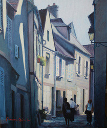 Promeneurs dans les rues de Senlis Auf der ARTactif-Website