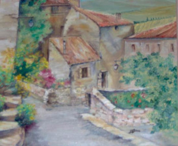 Zeitgenössisches Werk mit dem Titel « TOSCANE Ö TES RUELLES », Erstellt von ROSEAUVENT