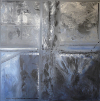 Zeitgenössisches Werk mit dem Titel « quartz », Erstellt von ARTISTE PEINTRE ABSTRAIT EVA LEA ELODIE ZANCHI