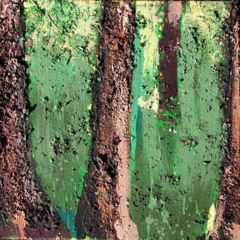 Zeitgenössisches Werk mit dem Titel « foret 58 », Erstellt von AQUARELLUS