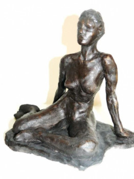 Zeitgenössisches Werk mit dem Titel « Sculpture Femme nue », Erstellt von MYDE