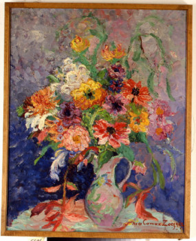 Zeitgenössisches Werk mit dem Titel « Bouquet. Musée de Grenoble. », Erstellt von CAMAX-ZOEGGER