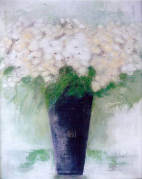 Zeitgenössisches Werk mit dem Titel « Composition florale 1 », Erstellt von VICTOR SASPORTAS