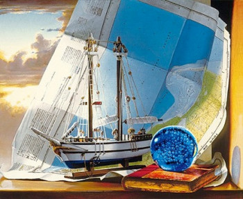 Zeitgenössisches Werk mit dem Titel « LE VOYAGE DANS LA BULLE », Erstellt von GAUTIER