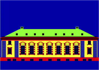 Zeitgenössisches Werk mit dem Titel « 1 Cathedral Square », Erstellt von LONVIG