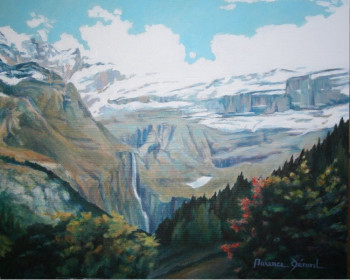 Zeitgenössisches Werk mit dem Titel « Pyrénées "Gavarnie" », Erstellt von MAXENCE GERARD