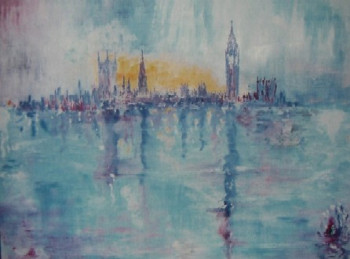 Zeitgenössisches Werk mit dem Titel « parlement de Londres », Erstellt von FRANçOIS-VASSIL ANDREEFF