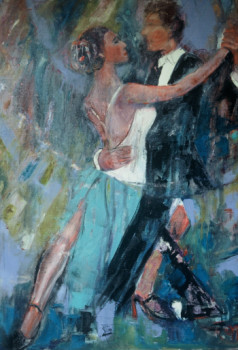 Zeitgenössisches Werk mit dem Titel « Tango », Erstellt von MADELEINE MONNET