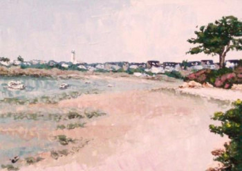 Zeitgenössisches Werk mit dem Titel « Plage Port - Ile de Batz - Finistère - Bretagne - France », Erstellt von ABERIUS