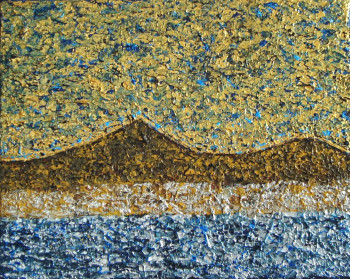 Zeitgenössisches Werk mit dem Titel « Teide, Tenerife », Erstellt von SYLVIE JESSUA CLOUTIER