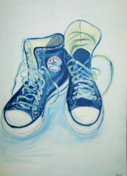 Zeitgenössisches Werk mit dem Titel « Converse », Erstellt von ERIC WARE