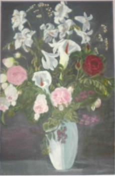 Zeitgenössisches Werk mit dem Titel « bouquet 2011 », Erstellt von LUIGINA