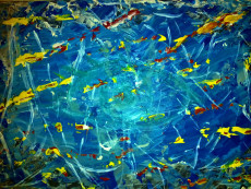 abstraction-bleu-jaune-et-rouge