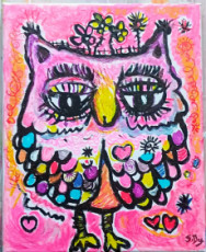 hiboux-oiseau-24x30cm-acryliquetoile